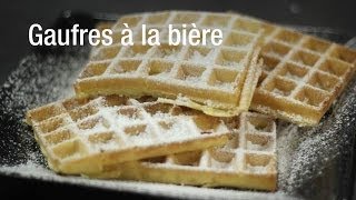 Recette des gaufres traditionnelles à la bière [upl. by Dorraj612]