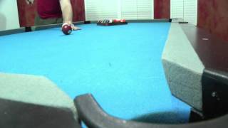 Draw Shot exercise pool shots Billiards Lessons Wilmington NC Draw shot [upl. by Haleemaj326]