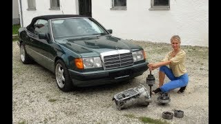 Reparaturanleitung Überholung Automatikgetriebe Mercedes 7223 W124 W126 R129 overhaul Teil 1 [upl. by Mcbride]