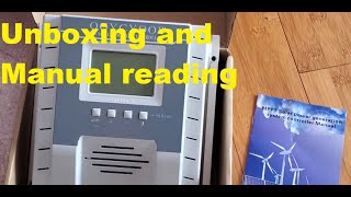 Unboxing review of OOYCYOO 60A Solar Charge Controller 12V24V DC MPPT Solar Charge Controller [upl. by Merrile]