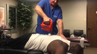 Chiropractic Adjustment For Hip Pain Leg Pain At Advanced Chiropractic Relief [upl. by Selij]