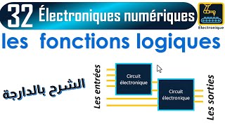 032 électronique numérique Présentation des fonctions logiques [upl. by Drarrej]