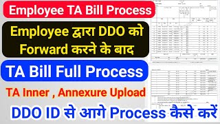 Paymanager से TA Bill कैसे बनाएं  Employee to DDO  DDO To Treasury Full Process यात्रा भत्ता बिल [upl. by Dibb]