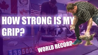 I Competed In A GRIP STRENGTH Competition [upl. by Hairom]