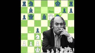 Mikhail Tal Brilliancy  3  ✨🤫 [upl. by Yhcir431]