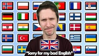 How To Stop Saying quotSorry For My Bad Englishquot [upl. by Najib34]