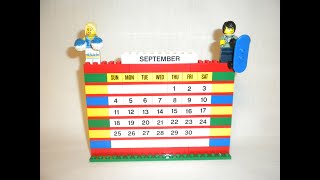 LEGO Brick Calendar LEGO Set 853195 [upl. by Brandtr]