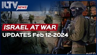 Israel Daily News – War Day 129 February 12 2024 [upl. by Snowman]