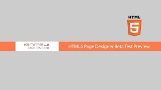 Infragistics jQuery  HTML5 Page Designer [upl. by Ecinev]