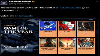 Game Award Nominations Are Interesting [upl. by Elvie]