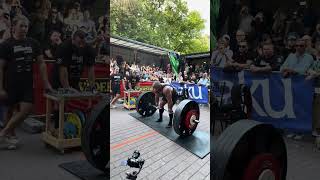 18 INCH Deadlift New WR 54025kg1191LB [upl. by Rimma]