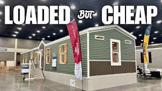 NEW single wide PERFECT 4 smaller family or starter home Mobile Home Tour [upl. by Fraase673]