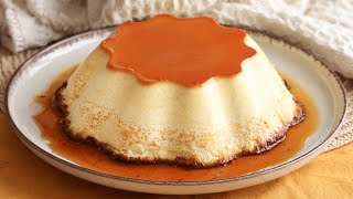 FLAN NAPOLITANO  Receta de Flan Casero con Queso Crema  CUKit [upl. by Nivlen732]