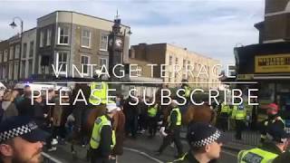 Crystal Palace vs Brighton Atmosphere around M23 Derby 09032019 [upl. by Nalac552]