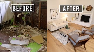 Before and After House Flip  Major Renovation [upl. by Adah]