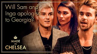 Liv Tells Sam and Inga to Apologise  Made in Chelsea  E4 [upl. by Ewolram115]