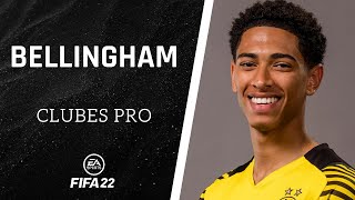 ⚽ FIFA 22  Cómo hacer a BELLINGHAM en CLUBES PRO ✔️ [upl. by Edialeda]