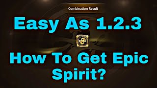 Mir4 How To Combine Rare To Epic Spirit You Should Try This [upl. by Francesca]