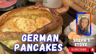 How to Make German Pancakes  Easy Recipe With Simple Ingredients  Steph’s Stove [upl. by Biancha]