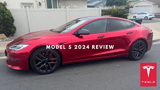 2024 Tesla Model S HONEST REVIEW [upl. by Clauddetta109]