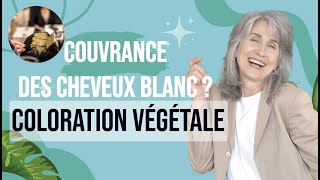 Peuton couvrir les cheveux blancs avec une couleur végétale  Couleur de cheveux  Biocoiff Paris [upl. by Levina]