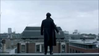 SHERLOCK  The Reichenbach Fall Jump Scene SPOILERS [upl. by Hameerak]