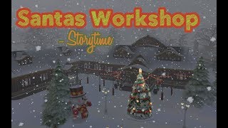 Santas Workshop Speed Build  Christmas Storytime  The Sims 4 [upl. by Nikki]