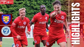 HATTRICK HERO  Morpeth Town 03 Warrington Rylands  Northern Premier League Full Match Highlights [upl. by Palmore132]