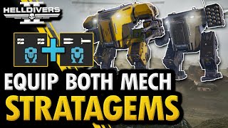 Helldivers 2 Trick Allows Both Exosuit Stratagems Equipped at Same Time [upl. by Allister]