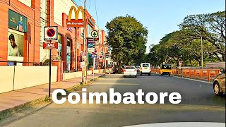 Coimbatore City Car Travel India Citys MG WALK [upl. by Shewchuk]