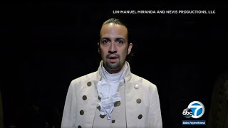 Hamilton cast reflects on full musical streaming on Disney [upl. by Ninette908]