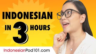 Learn Indonesian in 3 Hours Basics of Indonesian Speaking for Beginners [upl. by Donn]