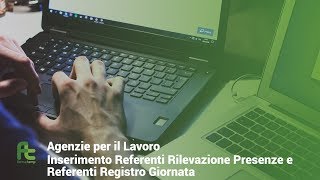 ApL  Inserimento referenti rilevazione presenze e registro giornata [upl. by Ahsenev]