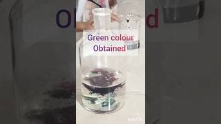 Green colour obtained KMnO4sodium hydroxide sucrose viraltrending ytshortschemistry [upl. by Tobit]