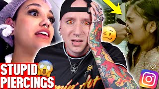 Shocking Piercing Fails YOU WONT BELIEVE  Instagram DMs 54  Roly [upl. by Attegroeg]