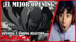 ¡EL MEJOR OPENING DE BLEACH  BLEACH TYBW COUR 3 OPENING Y ENDING REACCIÓN [upl. by Bolt602]