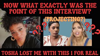 TOSHA K RUBBED MANY WRONG AFTER WEIRD INTERVIEW WITH WHOA VICKY LETS TALK ABOUT IT [upl. by Nissie]