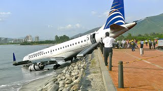 Airplane Emergency Landings Caught On Camera [upl. by Sinoda]