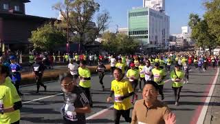 奈良マラソン2023 フルマラソンと10kランナー😃安田サーカスの団長も走ってる🏃 [upl. by Flossi76]