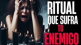 RITUAL PARA HACER LLORAR A TU ENEMIGO DEVOLVIENDO TODO EL DAÑO brujeria magia ritual enemigos [upl. by Licec]