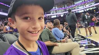 Sacramento Kings  FAN FEST 2024  Front Row [upl. by Hagile]