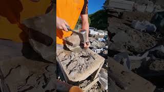 Dressing Basalt Stone satisfying [upl. by Tucker480]