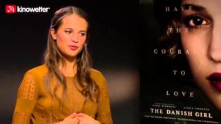 Interview Alicia Vikander THE DANISH GIRL [upl. by Analaf886]