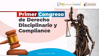 1er Congreso de Derecho Disciplinario 2024 [upl. by Yendahc]