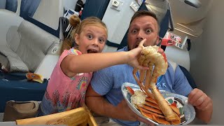 Crab Leg Heist Ivy Steals Daddys Seafood Feast [upl. by Dav215]