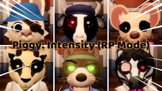 Piggy Intensity RP Mode  All Chapter 5 Jumpscares Game created by MrPurpleRabbit [upl. by Ecarret]