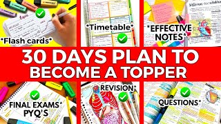 30 Days Strategy to Cover full syllabus🔥 Accept this CHALLENGE to score 98✅ Study Tips For Exam🔥 [upl. by Etnaid266]