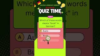 MASTER German Words in 10 Minutes with This QUIZ [upl. by Seely]