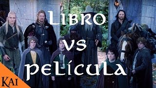 La Comunidad del Anillo Libro vs Película [upl. by Nahtnamas533]