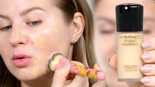 Viral MAC Studio Radiance Foundation Review  Milabu [upl. by Caryn]